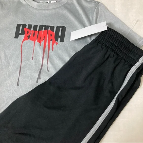 Puma active performance cute shorts set 5000